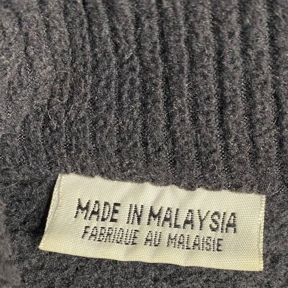 90s Y2K Columbia Bugaboo Winter Jacket Men's Large Black Blue Green - Picture 8 of 8